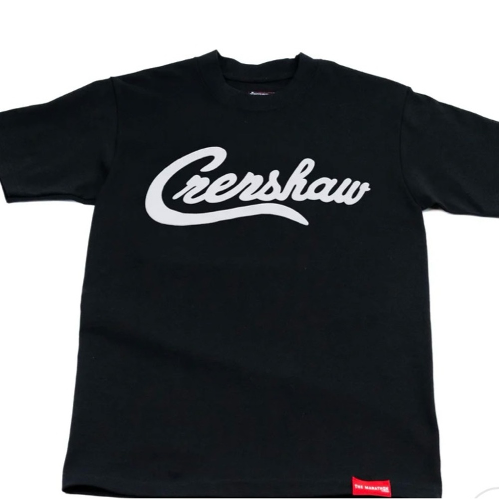 The Marathon Clothing Limited Edition Crenshaw T-Shirt Black/Grey•Unisex Small